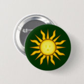 Zonneenergie Sun Glyph Button (Voorkant /achterkant)