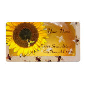 Zonnees, HONIJNEN, RUNDEREN, RUNDEREN Etiket (Voorkant)