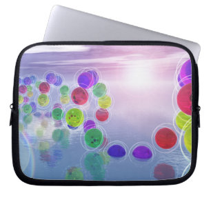 Zonnees in hun laptophoes laptop sleeve