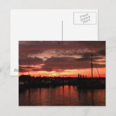 Zonneet op de Rhode Island Briefkaart (Voorkant / Achterkant)