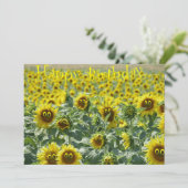 Zonneeuw Kaart (Staand voorkant)