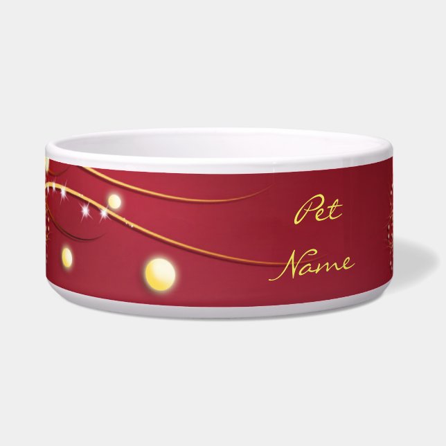 Zonneexplosie Dog Bowl Voerbakje (Voorkant)