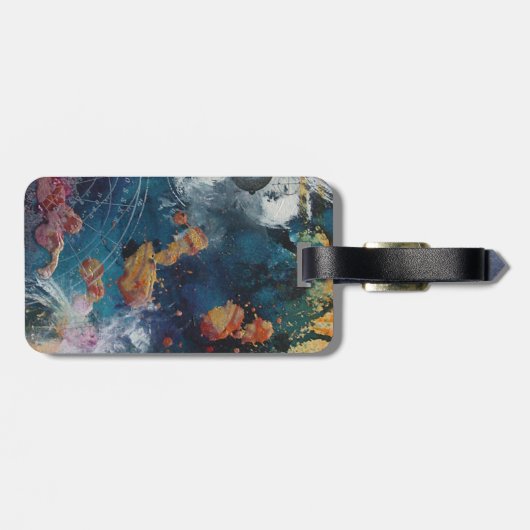 ZonneflatBagagelabel Bagagelabel (Achterkant horizontaal)