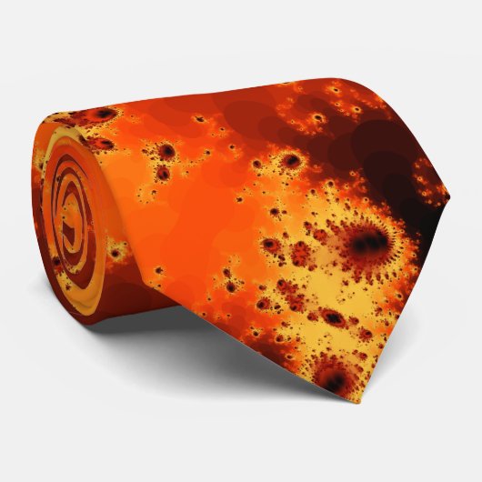 Zonneflatfractaal Stropdas (Opgerold)