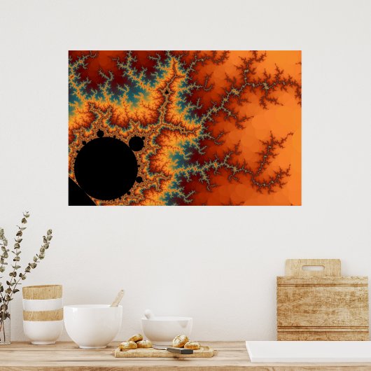 ZonneflatPoster Poster (Keuken)