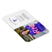 Zonnefoto afstuderen aankondiging magneet (Rechterzijde)