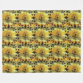 Zonnefragment abstract geometrisch fleece deken (Voorkant (Horizontaal))