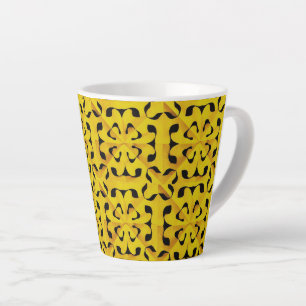 Zonnefragment abstract geometrisch latte mok