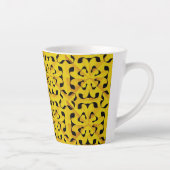 Zonnefragment abstract geometrisch latte mok (Rechts)