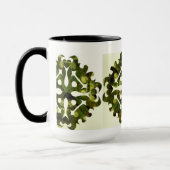 Zonnefragment abstract geometrisch mok (Links)