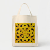 Zonnefragment abstract geometrisch tote bag (Voorkant)