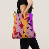 Zonnefragment abstract geometrisch tote bag (Dichtbij)