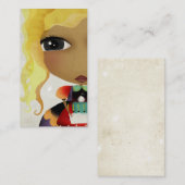 Zonnegebak moeder Housekeeping visitekaartje (Voorkant / Achterkant)