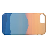 Zonnegebergte Abstract landschap Case-Mate iPhone Case (Achterkant (Horizontaal))