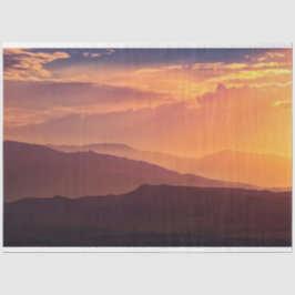 Zonnegebergte — Weefpapier Tissuepapier