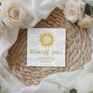 Zonnegeboorte Feest Favor Tag Bedankjes Labels