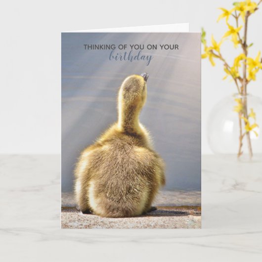 Zonnegeboortedag — Wiskaart Kaart (Gele Bloem)