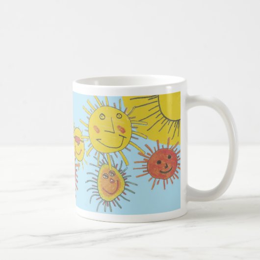 Zonnegebruik door kinderen koffiemok (Rechts)