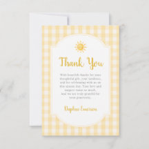 Zonnegeel Baby Shower