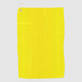 Zonnegeel Golfhanddoek