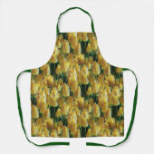 Zonnegeel Tulpen Apron Schort (Voorkant)