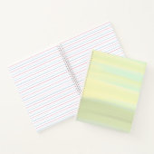 Zonnegeïnspireerde Motivatie witte spiraal Notitieboek (Binnen)