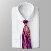 Zonnegekleurde strepen stropdas (Gebonden)