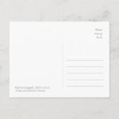 Zonnegele bloemen door Paul de Longpre CC1012 Briefkaart (Achterkant)