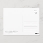 Zonnegele bloemen door Paul de Longpre CC1012 Briefkaart (Achterkant)