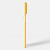 Zonnegele en witte strepen van snoep Case-Mate iPhone case (Achterkant / Rechts)