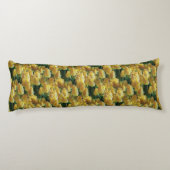 Zonnegele tulpen lichaamskussen (Achterkant)