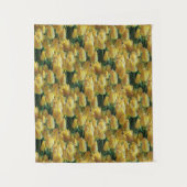 Zonnegele tulpen wandkleed (Voorkant)