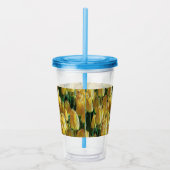 Zonnegeltulpen Acryl Drinkbeker (Rechts)