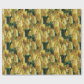 Zonnegeltulpen Cadeaupapier (Vlak)