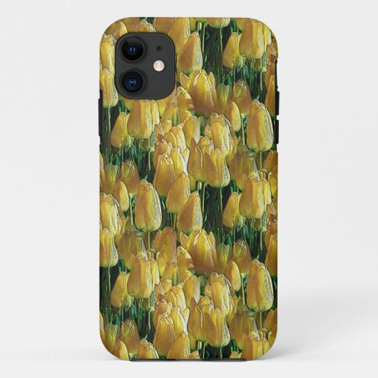 Zonnegeltulpen Case-Mate iPhone Case (Achterkant)