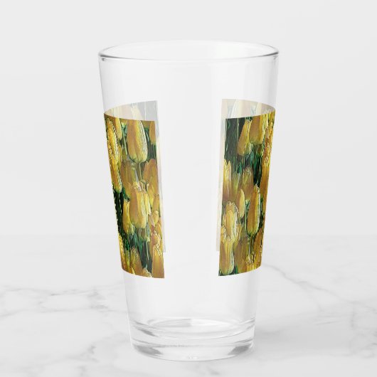 Zonnegeltulpen Glas (Rechts)