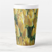 Zonnegeltulpen Latte Mok (Voorkant)