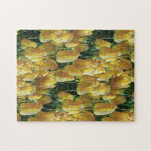 Zonnegeltulpen Legpuzzel (Horizontaal)