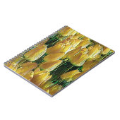 Zonnegeltulpen Notitieboek (Linkerzijde)