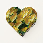 Zonnegeltulpen Notitieboek (Achterkant)