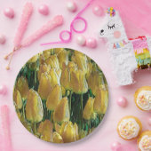 Zonnegeltulpen Papieren Bordje (Feest)