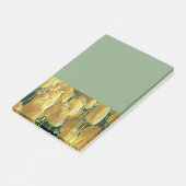 Zonnegeltulpen Post-it® Notes (Schuin)