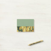 Zonnegeltulpen Post-it® Notes (Op bureau)