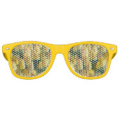 Zonnegeltulpen Retro Zonnebril (Voorkant)