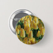 Zonnegeltulpen Ronde Button 5,7 Cm (Voorkant /achterkant)