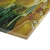 Zonnegeltulpen Snijplank (Hoek)