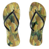 Zonnegeltulpen Teenslippers (Voetbed)