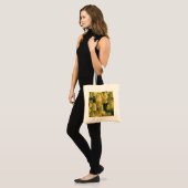 Zonnegeltulpen Tote Bag (Voorkant (model))