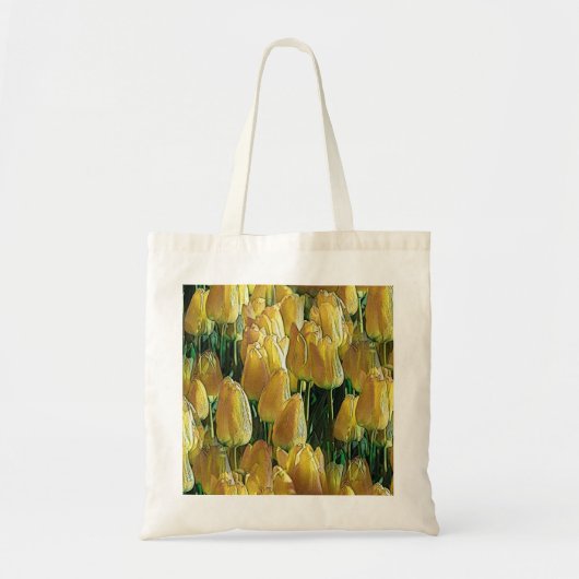 Zonnegeltulpen Tote Bag (Voorkant)