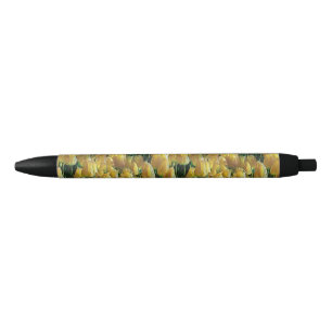 Zonnegeltulpen Zwarte Inkt Pen